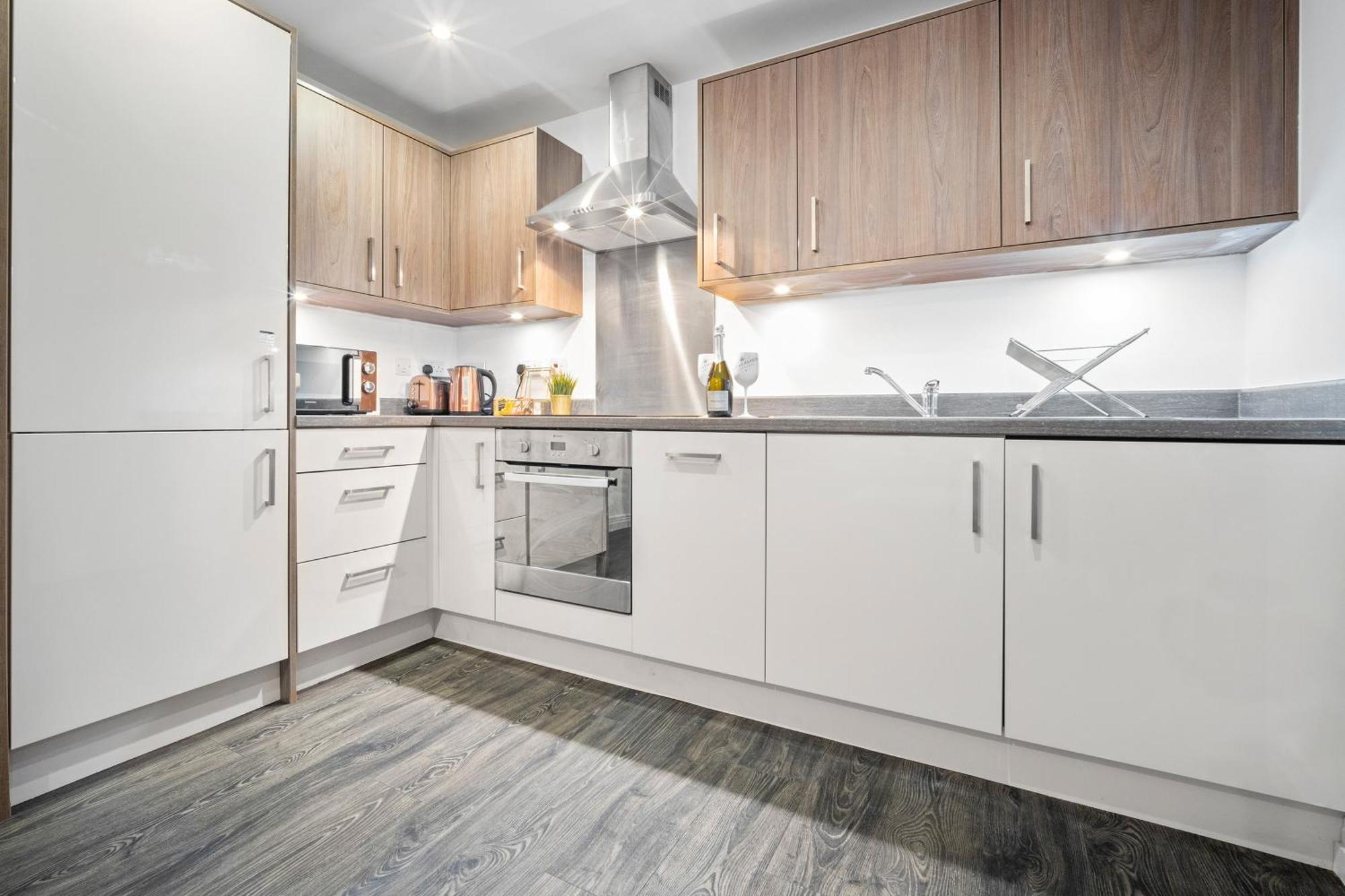 New Luxe Apartment - Secure Parking - Birmingham City Centre - Netflix - Wifi - Top Rated - 54M Esterno foto