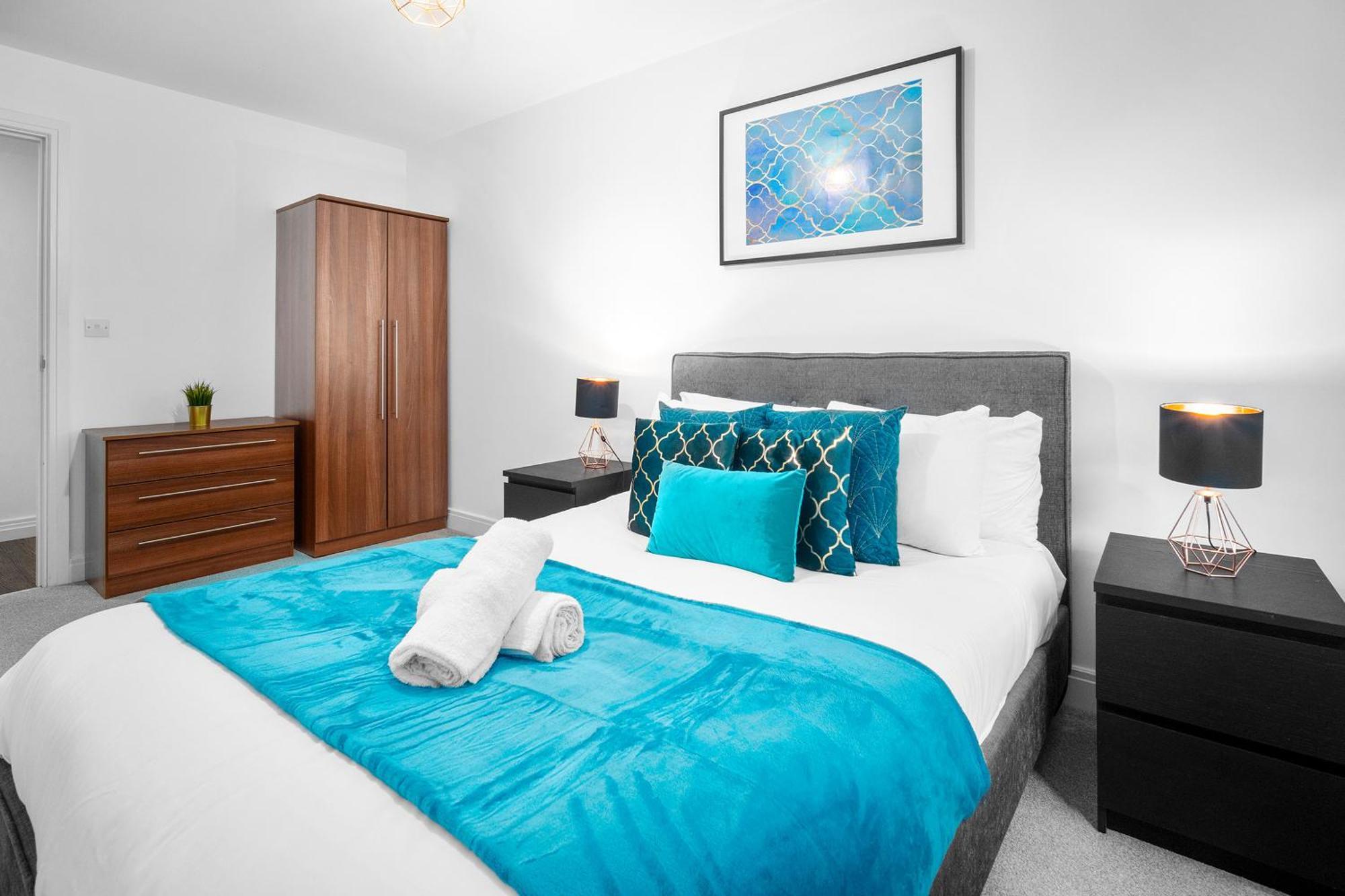 New Luxe Apartment - Secure Parking - Birmingham City Centre - Netflix - Wifi - Top Rated - 54M Esterno foto