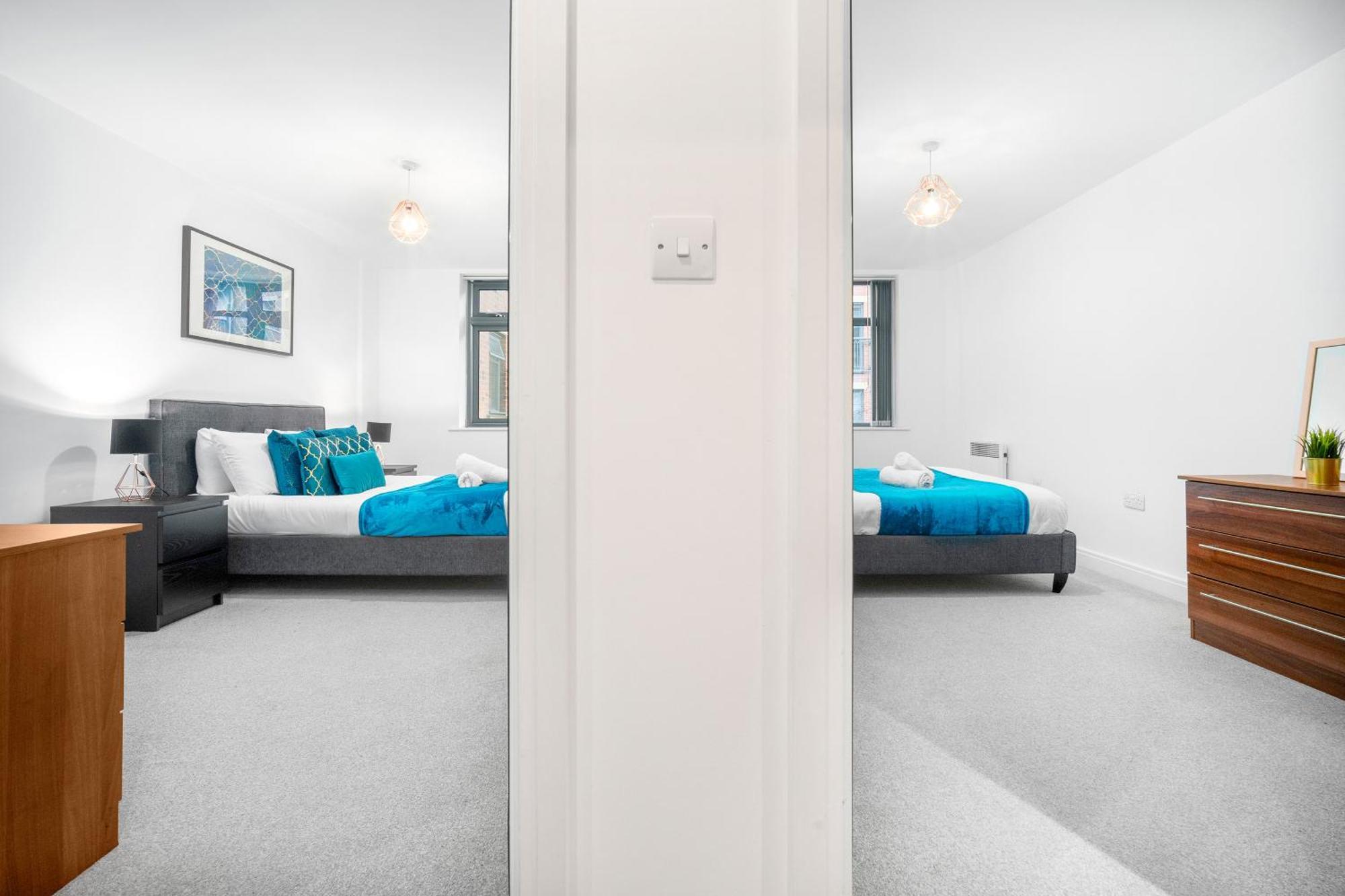 New Luxe Apartment - Secure Parking - Birmingham City Centre - Netflix - Wifi - Top Rated - 54M Esterno foto