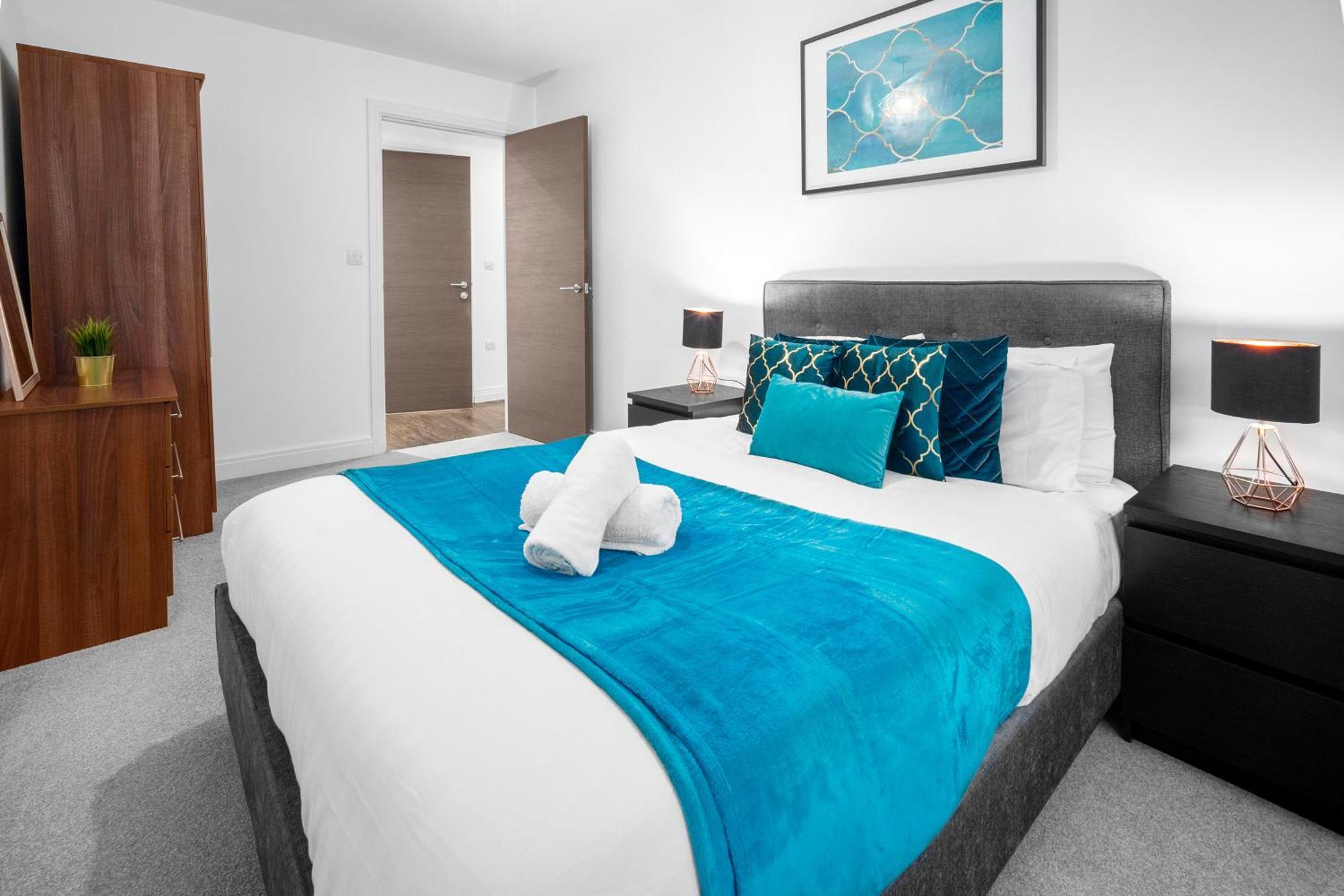New Luxe Apartment - Secure Parking - Birmingham City Centre - Netflix - Wifi - Top Rated - 54M Esterno foto